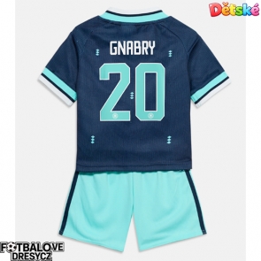 Německo Serge Gnabry #20 Dětské Venkovní dres komplet MS 2026 Krátký Rukáv (+ trenýrky)